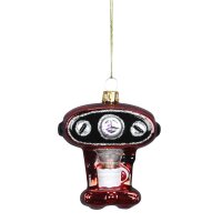 Baumschmuck Kaffeemaschine - Baumkugel Kaffee Maschine,...