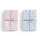 Geschenkpapier Set Miesekatze rosa & blau (4 Rollen) 2 m x 70 cm - Geschenkpapier für Katzenfreunde, Geschenkverpackung Katze, Geburtstag, Weihnachten, Ostern