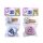 Cupcake Set Miesekatze 24-teilig (2er Set) - Förmchen und Schilder - Papierförmchen Katze, Backförmchen Muffins für Party, Geburtstag