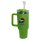 XXL Thermobecher Muffel "Ich hasse Weihnachten" mit Griff und Strohhalm 1200 ml - Isolierbecher, Trinkbecher Festtagsmuffel, Trinkflasche, Kaffeebecher, Kaffeetasse