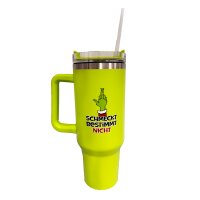XXL Thermobecher Muffel "Schmeckt bestimmt...