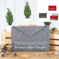 Filztasche Weihnachtspost (2er Set) mit...