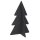 3D Filz Tannenbaum zum Stellen H:40 cm in Anthrazit - Weihnachtsdeko, Weihnachtsbaum, Weihnachten Dekoration, Adventsdeko, Winterdeko