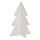 3D Filz Tannenbaum zum Stellen H:30 cm in Weiss - Weihnachtsdeko, Weihnachtsbaum, Weihnachten Dekoration, Adventsdeko, Winterdeko