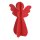 3D Filz Engel zum Stellen H:30 cm in Rot - Weihnachtsdeko, Weihnachtsbaum, Weihnachtsengel, Weihnachten Dekoration, Adventsdeko, Winterdeko