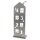 Adventskranz Haussilhouette für Teelichte H:40,5 cm aus Metall - Teelichthalter Haus, Advent, Fensterdeko, Weihnachsdeko, Kerzenhalter, Adventsdeko, Weihnachten