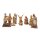 Krippenfiguren Set (11-teilig) 3-7 cm für die Weihnachtskrippe aus Polyresin - Weihnachtsdeko, Winterdeko, Deko Weihnachten, Advent Dekoration