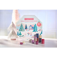 Yankee Candle Adventskalender 2025 "24 days of fragrance"  Adventskranz - Inhalt: 24 Teelichter und 1 Teelichthalter