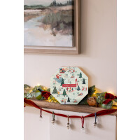 Yankee Candle Adventskalender 2025 "24 days of fragrance"  Adventskranz - Inhalt: 24 Teelichter und 1 Teelichthalter