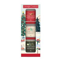 Yankee Candle Geschenkset Weihnachten 2025 - Inhalt: 3 Mini Votiv Kerzen