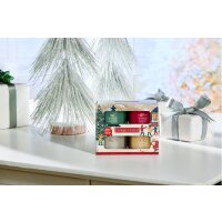 Yankee Candle Geschenkset Weihnachten 2025 "Apres Ski Fest" - Inhalt: 4 Mini Votiv Kerzen