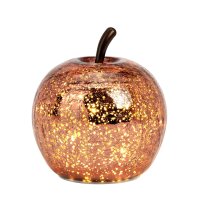 Dekoleuchte Apfel (XS) Glas, Metallic Pink, Apfel Lampe...