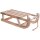 Deko Schlitten aus Holz 50 cm white washed - Nostalgie Schlitten, Winterdeko, Deko Skihütte, Weihnachtsdeko, Winter Dekoration