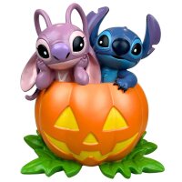 Deko 3D Disney Gartenfigur Stitch & Angel im...