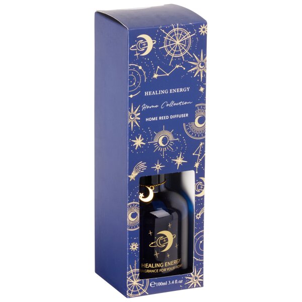 Raumduft Diffuser Astrologie Kollektion HEALING ENERGY 100 ml  - Esoterischer Lufterfrischer, Duftstäbchen, Raum Duft, Verdunster