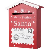 Briefkasten Weihnachtsmann Santa "Merry...