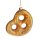 Baumschmuck Brezel - Hängedeko Backwaren Essen, Weihnachtsdeko Bäckerei, Christbaumkugel, Weihnachten