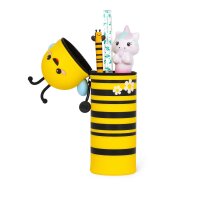 Legami 2-in-1 Mäppchen BIENE aus Silikon - Kawaii...