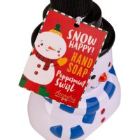 Seifenspender Schneemann - Flüssigseife im...
