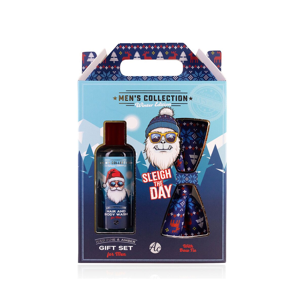 Geschenkset Männer Hair & Body Wash und Fliege MEN'S COLLECTION WINTE, 8,99 €