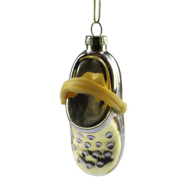 Baumschmuck Crazy Crocs - Baumkugel Clogs, Weihnachtsdeko Huasschuhe, Christbaumkugel, Weihnachten