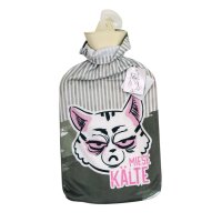 Wärmflasche Miesekatze "Miese Kälte"...