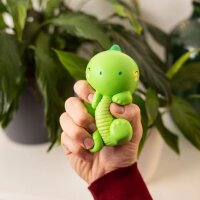 Legami Anti Stress Ball Squishy Dino mit Erdbeer Duft - Stress Less - Antistressball Dinosaurier, Stress Figur, Squeeze Bälle, Stressabbau, Handtrainer