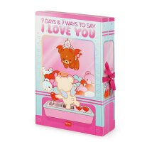 Legami Romantische Valentinstag Box mit 7 Überraschungen 7 days, 7 ways to say I love you - Valentinsgeschenk Überraschungsbox, Liebe, Liebesbeweis