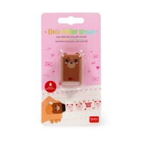 Legami Deko Rollstempel TEDDY BÄR mit roter Tinte - Stempel für Liebesbotschaften auf Karten, Liebesbriefe, Valentinstaggeschenk