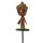 Gartenstecker 3D Baumwesen Groot H:37 cm aus dem Marvel-Universum - Disney Blumenstecker, moderner Deko Stil, Gartendeko, Dekofigur für den Garten