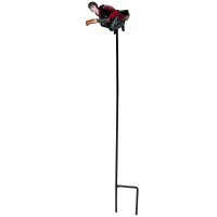 Gartenstecker 3D Harry Potter auf Besen H:37 cm -...