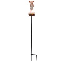 Gartenstecker 3D Hauself Dobby H:37 cm - Blumenstecker Harry Potter, moderner Deko Stil, Gartendeko, Dekofigur für den Garten