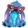 Deko 3D Disney Gartenfigur Stitch mit Herz-Brille in Love H:20 cm aus Kunststoff - Figur aus Lilo & Stitch, Geschenk Valentinstag, moderner Deko Stil für Fans, Gartendekoration, Statue