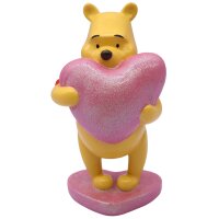 Deko 3D Disney Gartenfigur Winnie the Pooh mit Herz in...