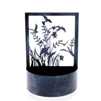 Pflanzkorb Vögel H: 29 cm aus Metall -...