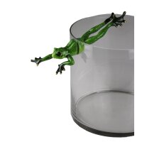 Frosch mit Magnet - wirkt wie aus Glas schwimmend - 4 x...