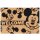 Disney Kokos Fussmatte Mickey Mouse "Welcome" 40x60 cm, innen & außen - Haustür-Matte Micky Maus Willkommen, Türmatte, Schmutzfangmatte