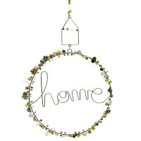 Perlenkranz mit Schriftzug "HOME" zum...