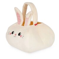 Legami Egg Bag Tasche für die Ostereiersuche Bunny - Hoppy Easter - Ostern, Osterhase, Osterkorb mit Henkel, Geschenktüte, Ostereier, Geschenktasche