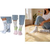 Socken Strümpfe Miesekatze (2er Set)  -...