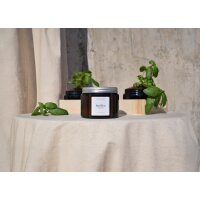 Duftkerze Herborium BASILICO im Glas 360 g  - Olphactory Duftkerzen, Kerze mit Duft, Wellness, Muttertag