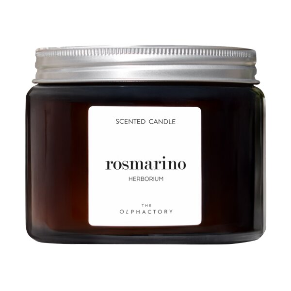 Duftkerze Herborium ROSMARINO im Glas 360 g  - Olphactory Duftkerzen, Kerze mit Duft, Wellness, Muttertag