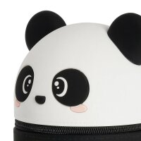 Legami Super Kawaii Stiftehalter PANDA aus Silikon - Tischstiftehalter, Halter für Stifte, Utensilien, Deko für Schreibtisch, Büro