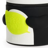 Legami Super Kawaii Stiftehalter PANDA aus Silikon - Tischstiftehalter, Halter für Stifte, Utensilien, Deko für Schreibtisch, Büro