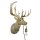 Wandleuchte Hirsch 57.5 x 41.5 x 73.5 cm cm antik gold Shabby Chic Look - Wandlampe, Leuchte, Tierlampe, Moderner Deko Stil, Tierleuchte