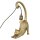 Tischleuchte Lampe Katze 50x33 cm antik gold Shabby Chic Look - Leuchte, Tischlampe, Moderner Deko Stil, Tierleuchte