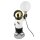 LED Tischleuchte Astronaut "Apollo" Mondlandung H:46,5 cm - Tischlampe Weltall, Lampe, Moderner Deko Stil , Geschenkidee