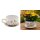 Deko Blumentopf Tasse mit Blumen 23x19 cm aus Keramik - Pflanztopf Blumentasse, Kaffeetassse Frühling, Übertopf, Pflanzgefäß, moderner Deko Stil