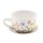 Pflanztasse XL Blumentopf Tasse (23x19 cm) aus Keramik - Pflanztopf Blumentasse, Kaffeetassse Frühling, Übertopf, Pflanzgefäß
