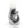 Lucia LED Tischleuchte Fisch, silber H:17 cm mit Keramiksockel, batteriebetrieben - Maritime Tischlampe, Lampe, Moderner Deko Stil maritim, Tierleuchte